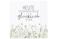 LA VIDA Lunch-"Serviette für Dich - Heute ist ein guter Tag, um glücklich zu sein" 20er Pack - 6 Stü