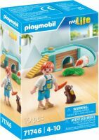 PLAYMOBIL 71746 Junge mit Meerschweinchen