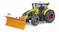 Bruder Spielwaren GmbH & Co. KG Claas Axion mit Schneeketten und Räumschild