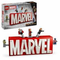 LEGO® Marvel Super Heroes 76313 MARVEL Logo & Minifiguren