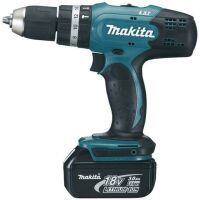 Makita DHP453RFE - Pistol grip drill - Keyless - 3.6 cm - 1.3 cm - 400 RPM - 1300 RPM