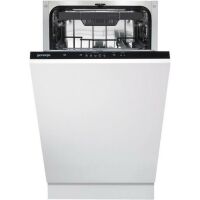 Gorenje GV 520 E 10 EB - Fully built-in - Slimline (45 cm) - Black - 11 place settings - 47 dB - Eco 45 ºC - Intensive 60 ºC - Quick - Rinse - Standard 60 °C