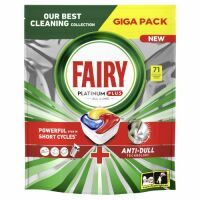 Fairy Spülmaschinen Tabs Platinum Plus Anti-Dull Anti-Schleier Zitrone - 71 Stück