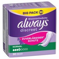 Multipack 3x Always Discreet Inkontinenzeinlagen Für Frauen Normal 30 Stück 