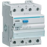 Hager FI-SCH. 4P 10KA 63A 30MA HI (CDH663D)