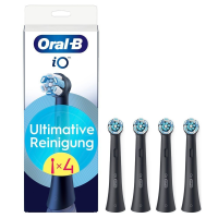 Oral-B Ersatz-Zahnbürste - 194969 iO Ultimative Reinigung (4er) schwarz