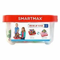 SMART Toys and Games GmbH SmartMax Build XXL 70-teilig - Magnetspiel in Kunststoffbox