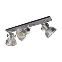 Eglo Leuchten EGLO 49652 - Surfaced lighting spot - E27 - 3 bulb(s) - 220 - 240 V - Black - Zinc