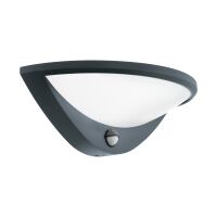 Eglo Leuchten EGLO BELCREDA - Outdoor wall lighting - Anthracite - Plastic - IP44 - I - White