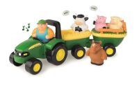 Tomy, Heuwagen mit Tiersound, John Deere, 34908