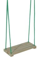 ToyToyToy, Holz Brettschaukel 80kg, 40x17 cm, 262670	