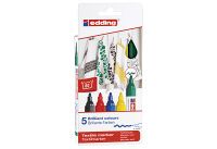 EDDING 4500 - 5 pc(s) - Multicolor - Bullet tip - Multicolor - Round - Medium