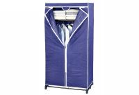 WENKO Kleiderschrank Air 50 x 75 x 160 cm blau