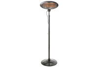 Olympia BS 55 - Infrared electric space heater - 1.9 m - IPX4 - Floor - Black - 2000 W