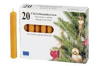 Baumkerze 9,6cm Ø1,2cm natur 20 Pack