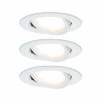 PAULMANN 938.75 - Recessed lighting spot - 3 bulb(s) - LED - 425 lm - White