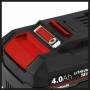 Einhell PXC-Twinpack 4,0 Ah - Battery - Lithium-Ion (Li-Ion) - 4 Ah - 18 V - Einhell - Black,Red