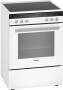 Siemens iQ300 HK9R3A220 - Freestanding cooker - White - Rotary,Touch - Front - 1.2 m - Electronic