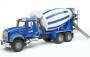 Bruder MACK Granite Cement mixer - Blue,White - ABS synthetics - 4 yr(s) - 1:16 - 185 mm - 665 mm