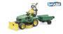 Bruder Frate John Deere con rasaerba a sedile