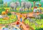 Ravensburger 7813 Puzzle Ein Tag im Zoo 2 X 24 Teile