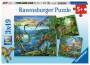 Ravensburger 9317 Puzzle Faszination Dinosaurier 3 X 49 Teile