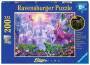 Ravensburger 12903 Puzzle Magische Einhornnacht 100/200 Teile XXL