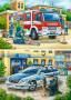 Ravensburger 7574 Puzzle Polizei und Feuerwehr 2 X 12 Teile