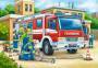 Ravensburger 7574 Puzzle Polizei und Feuerwehr 2 X 12 Teile