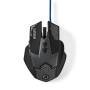 Nedis Gaming Mouse / Verdrahtet / 800 / 1200 / 1600 / 2400 dpi / Einstellbar DPI / Anzahl Knöpfe: 7 / Rechtshändig / 1.50 m / LED