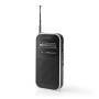 Nedis PORTABLE RADIO UKW (RDFM1110SI    SW/SI)