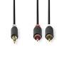 Nedis AUDIOKABEL 3,5MM 2XCINCH 3M (CABW22200AT30)