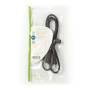 Nedis Digital-Audio-Kabel / RCA / RCA / Vernickelt / 1.00 m / Rund / PVC / Schwarz / Umschlag