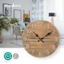 Nedis WANDUHR  HOLZ             30CM (CLWA002WD30)