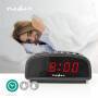 Nedis Digital-Schreibtisch-Wecker| LED-Anzeige| Snooze-Funktion| Nein|