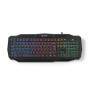 Nedis Wired Gaming Keyboard| USB 2.0| Folientasten| LED| US International| US-Layout