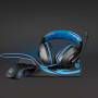 Nedis Gaming Combo Kit| 3 in 1| Headset Maus und Mauspad| Blau Schwarz