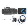 Nedis Tastatur-Set GCK41100BKDE Gaming-Combo-Kit 4in1