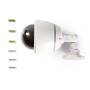 Nedis DUMCD50WT - Dome - Outdoor - White - IP44 - Wall/ceiling - AA