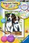 Ravensburger CreArt 29681 - Süße Welpen - Malen nach Zahlen Hund für Kinder ab 7 Jahre