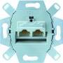 JUNG UAE 8-8 UPOK6 - 2 x RJ-45 - 6a - Gray - 1 pc(s)