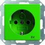 GIRA 045502 - CEE 7/3 - Green - 250 V - 16 A