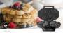 Nedis WAFFELEISEN DOPPELT      1200W (KAWP110FBK     SI/SW)