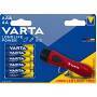 Varta 4XAA + 4XAAA +  MINI LED LIGHT (VARTA HIGH ENERGY ON)