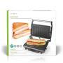 Nedis Kontakt Grill| 1500 W| 25.4 x 17.8 cm| Automatischer Temperaturkontrolle|