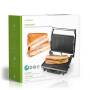 Nedis Kontakt Grill| 1500 W| 25.4 x 17.8 cm| Automatischer Temperaturkontrolle|