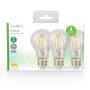 Nedis LED-FILAMENT-LAMPE E27 A60 4W (LBFE27A601P3    3STK)