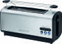 Clatronic TA 3687 inox 4 Scheiben-Langschlitztoaster Toaster