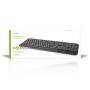 Nedis KEYBOARD  KABEL    USB    1,5M (KBMU200BKDE       SW)