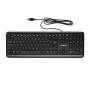 Nedis KEYBOARD  KABEL    USB    1,5M (KBMU200BKDE       SW)